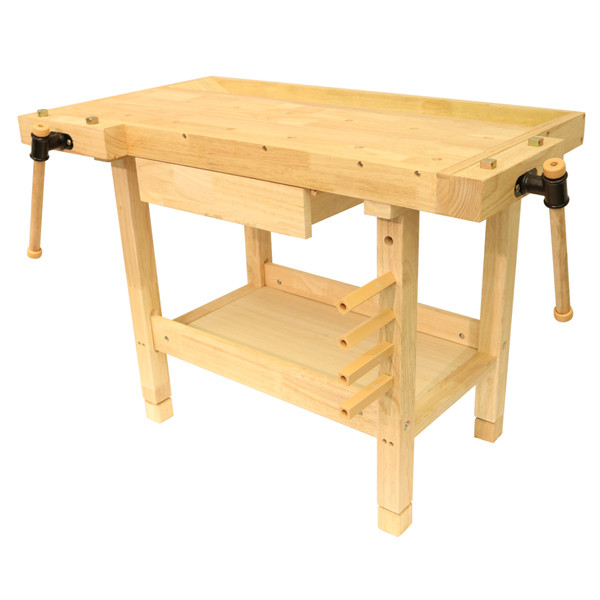 Kinderwerkbank aus Holz: Für kleine Handwerker ab 6, 13732